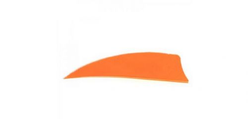 Trueflight Shield Cut Feathers Orange 3 in. LW 100 pk.