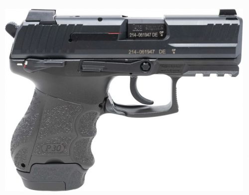 Heckler & Koch P30SK V3 Sub-Compact Frame 9mm Luger 12+1/15+1 3.27