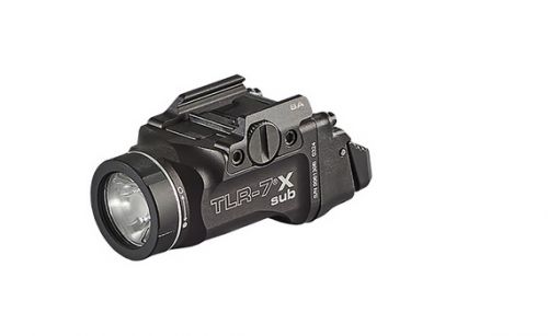 Streamlight TLR-7 X Sub USB, Gun Light, Black, Rechargeable Battery Pack, (1913 short)