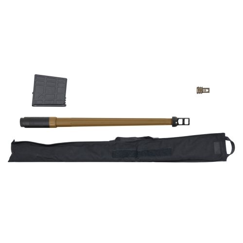 Barrett, MK22 Barrel Conversion Kit, 762NATO, 20, Fluted, 1:8 Twist, 10 Rounds, Coyote Cerakote, C