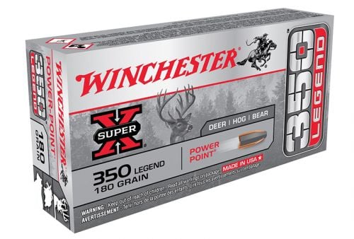 Winchester Super-X, .350 Legend, 180 Grain, Power-Point, 20/Box