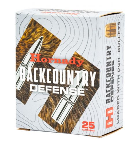 Hornady Back Country Defense Pistol Ammo 454 Casull 300 gr. DGH 20 rd.