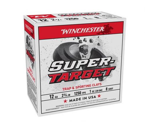 Winchester Super Target Load 12 ga. 2 3/4 in.1 oz. 8 Round 25 rd.
