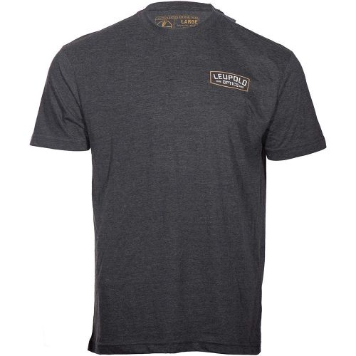Leupold Badge Short Sleeve Shirt Charcoal Medium