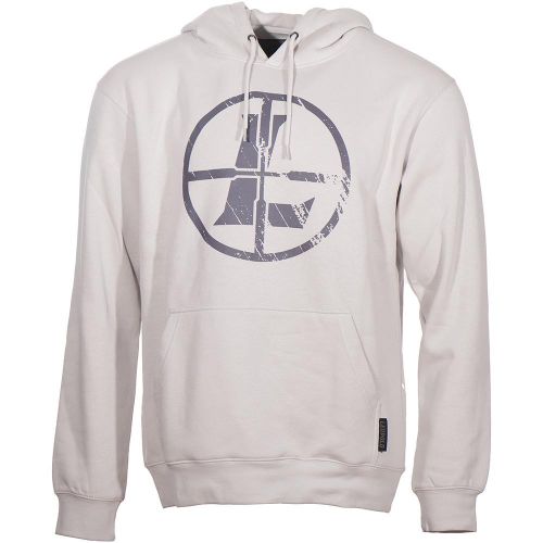 Leupold Distressed Reticle Hoodie Bone Large 