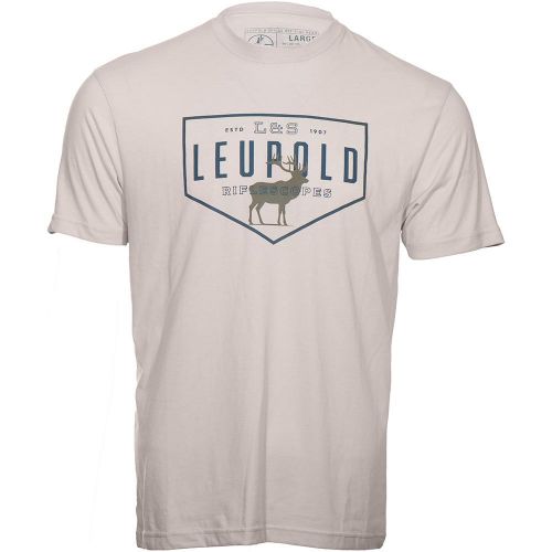 Leupold Bull Elk Short Sleeve Shirt Sand Medium