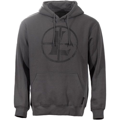 Leupold Distressed Reticle Hoodie Gunmetal Small