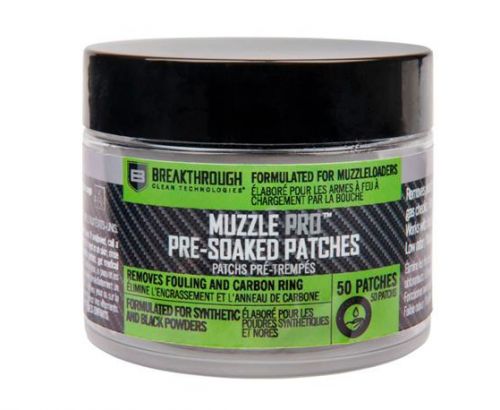 Breakthrough MuzzlePro Pre-Soaked Cleaning Patches