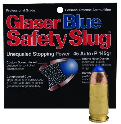 Glaser 357 Sig 80 Grain Round Nose