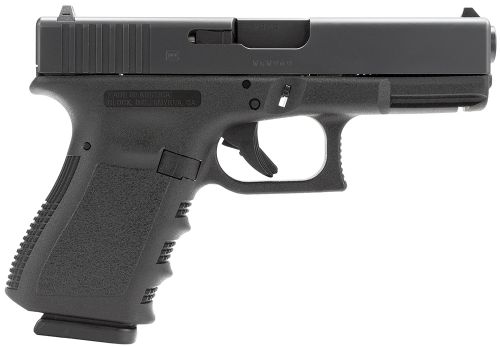 Glock 19 Compact 9mm Steel Fixed Sights