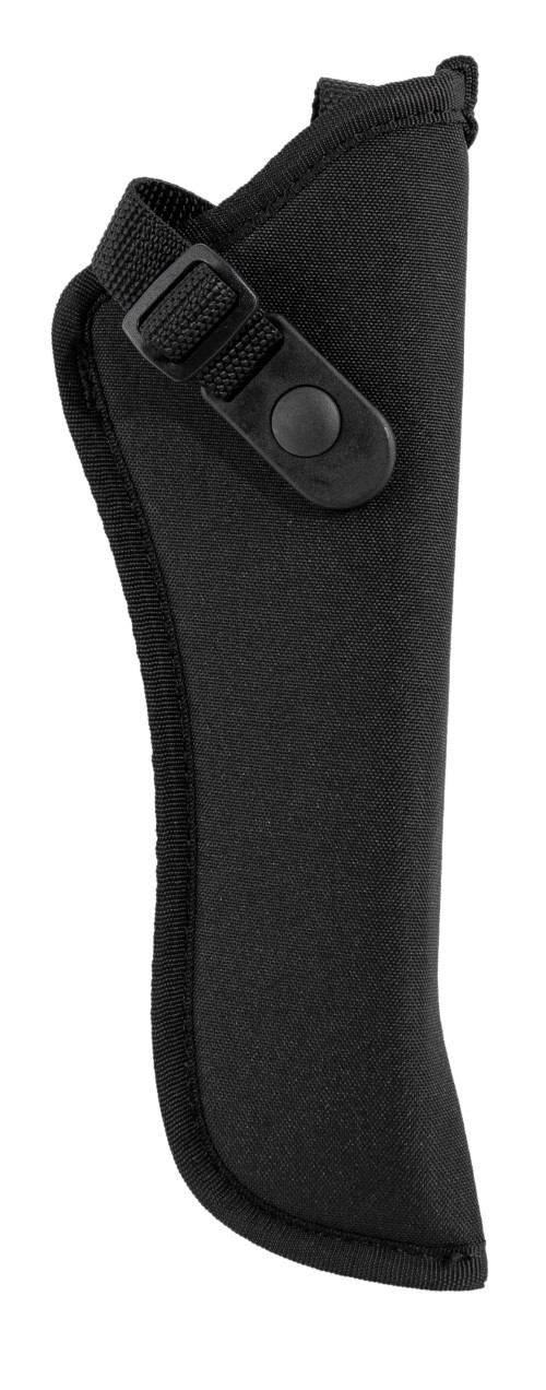 Uncle Mikes 21052 GunMate Hip Holster OWB Size 52 Black Tri-Laminate Belt Loop Fits .22 Airgun/Rimfire Fits 6 Barrel Right Han