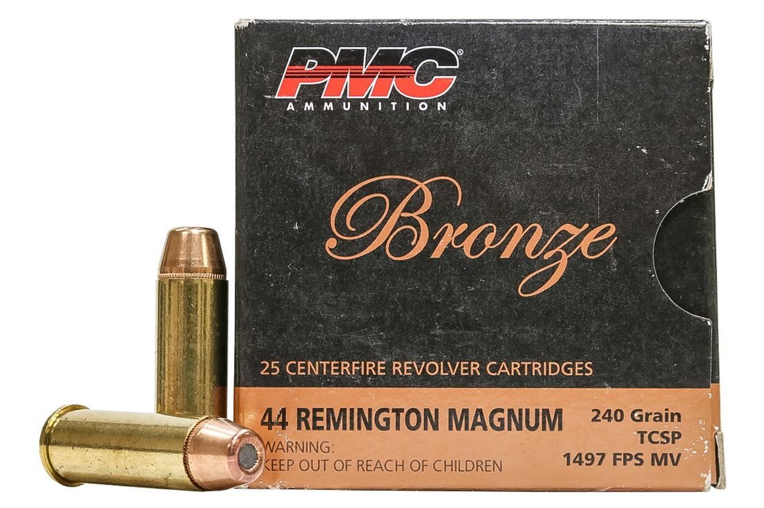 PMC 44 Rem Mag  Target 240 Grain Truncated Cone Soft 25rd box