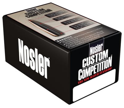 Nosler Custom Competition Boat Tail Hollow Point .264 Cal 14