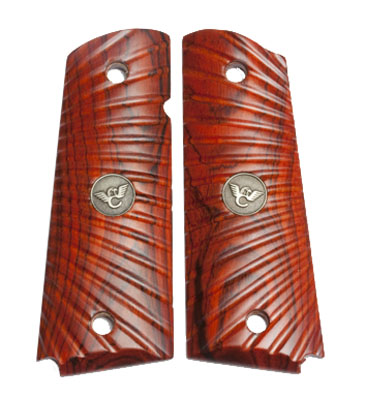 Wilson Combat Cocobolo Side Panel Grips Cocobolo Star