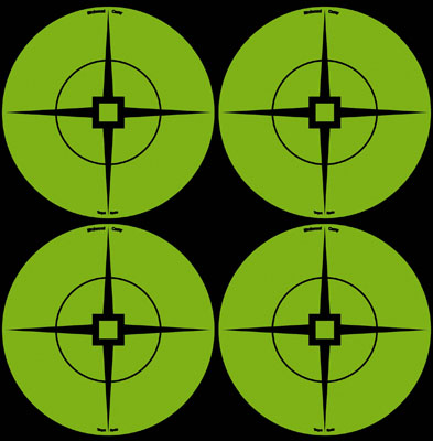 World Of Target Target Spots Green 40 Per Pack