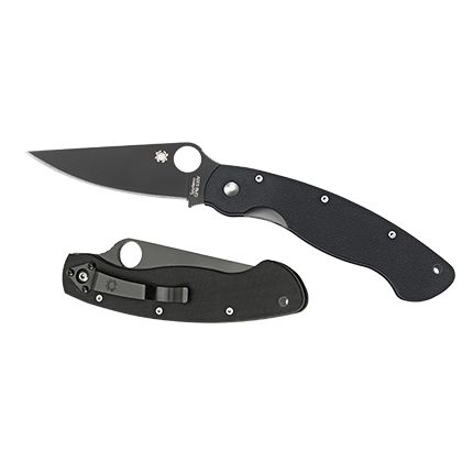 MILITARY BL/PL BLACK G-10