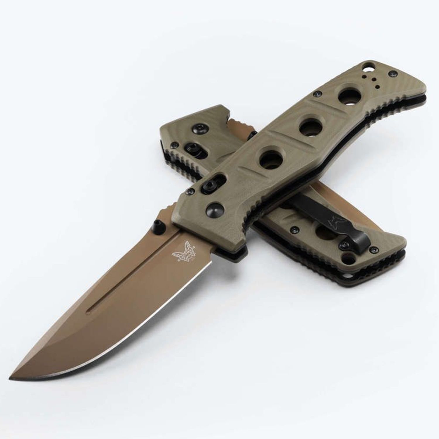 Benchmade Adamas FDE/PL 3.82