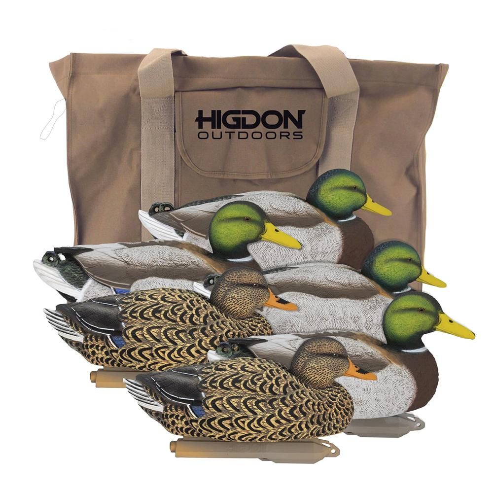 Higdon Legacy Mag Mallard Foam Filled + 6 Slot Bag (6pk)