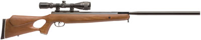 Benjamin BT1500WNP Trail XL Nitrogen Piston 177 Pellet 1rd Black Hardwood Fixed Thumbhole Stock 3-9x40mm