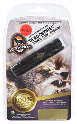 Hevishot 670122 Hevi-Choke Dead Coyote 12 Ga Extended Range Black Mobilechoke