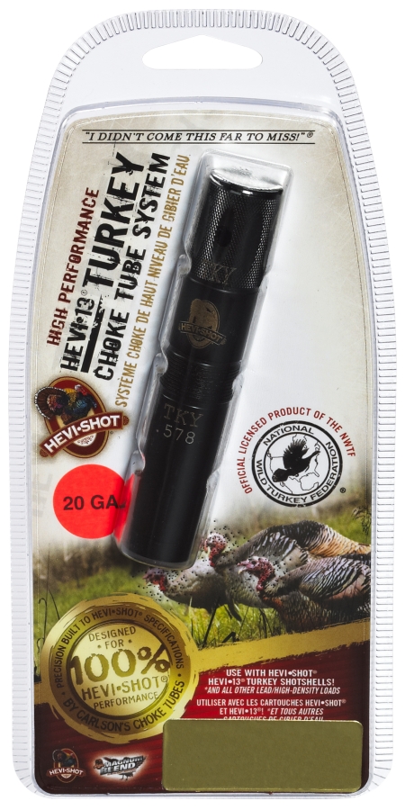 HEVI-Shot 230122 Turkey Benelli/Beretta 20 Gauge Extended Range 17-4 Stainless Steel Black