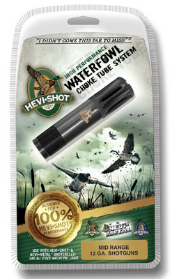 HEVI-Shot 240126 Hevi-Choke Waterfowl Browning Invector-Plus 20 Gauge Extended Range 17-4 Stainless Steel Black (Ported)