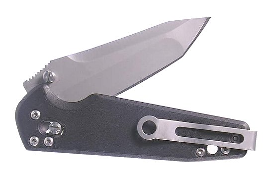 SOG Folding Knife w/Reversible Bayonet Mounted Clip