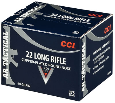 CCI Target/Plinking .22 LR  Copper Plated Round Nose 4