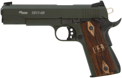 Sig Sauer 1911 Olive Drab 10+1 .22 LR  5