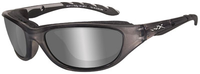 Wileyx Eyewear Airage Safety Glasses Crystal Metallic