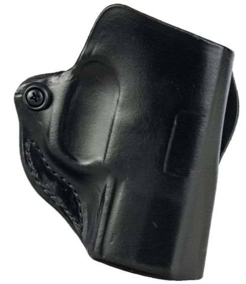 DeSantis Gunhide 019BAE1Z0 Mini Scabbard Black Leather Belt Fits Glock 26,29 Right Hand