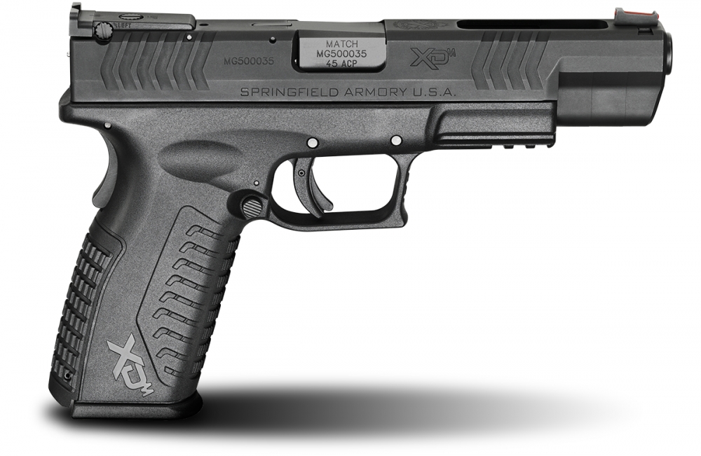 Springfield Armory XDM952545BHC XDM Competition 45 ACP 5.25 13+1 Polymer Grips Black