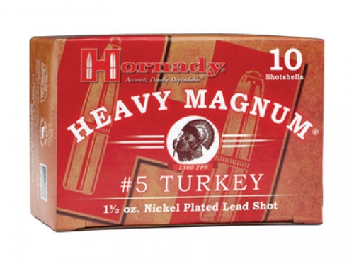 Hornady Heavy Magnum Turkey Loads 12 ga 3 1.5 oz 5 Sh