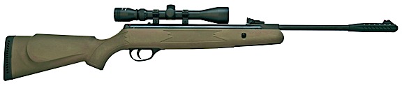 Webley & Scott ValueMax Air Rifle .22 17.7 1rd Break Open Spring Grn