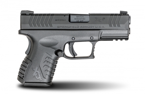 Springfield Armory XDM93845CB XDM Compact 45 ACP 3.8 9+1 Poly Grip Black