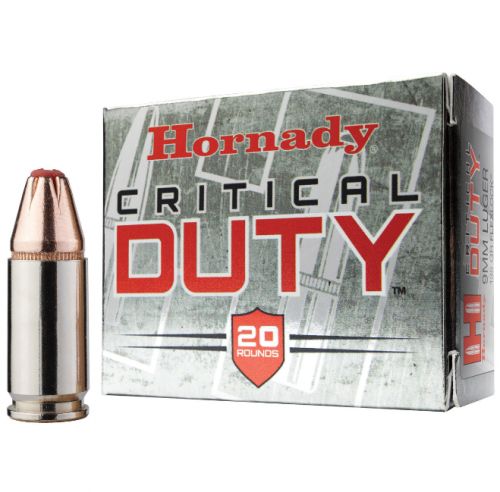 Hornady Critical Duty FlexLock 40 S&W Ammo 20 Round Box