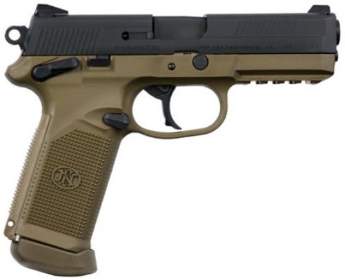 FN FNX-45 4.5 FDE/BLK 2 MAG MS 15RD