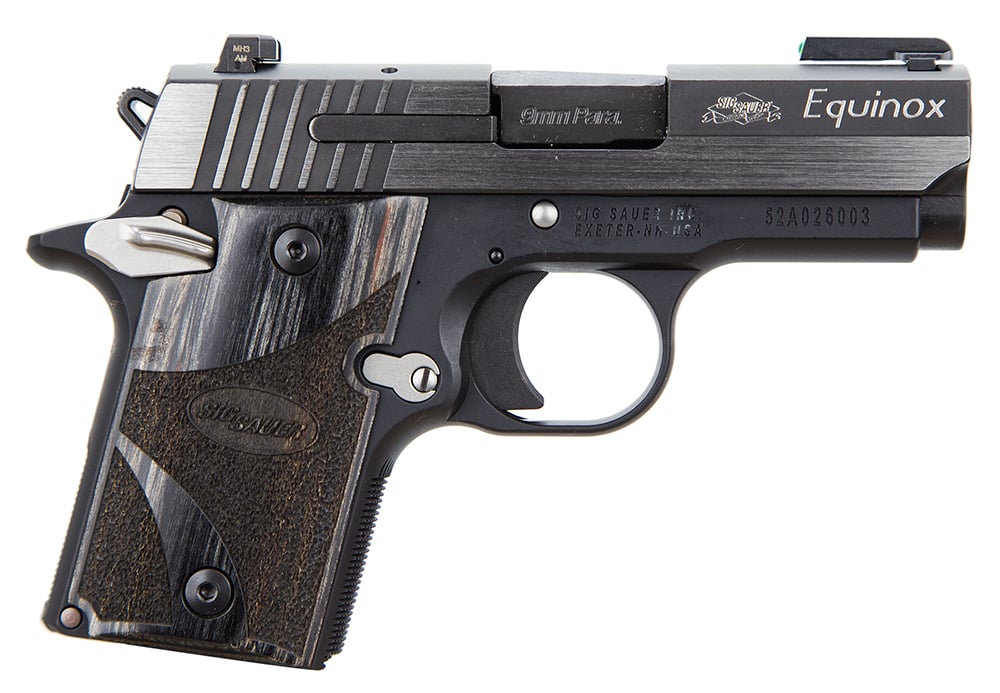 Sig Sauer 938-9-EQ-AMBI P938 Equinox 6+1 9mm 3