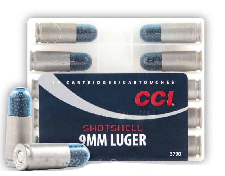 CCI Shotshell  9mm   #12 Shot  1450 fps 10rd box