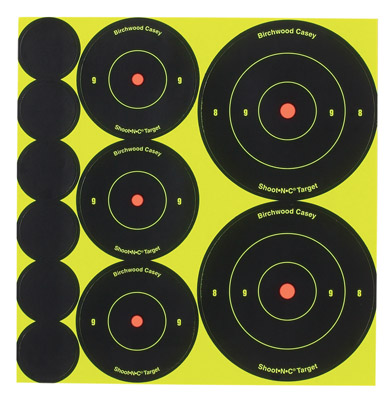 Birchwood Casey 35608 Shoot-N-C Bulls-Eye Packs 121 Pac