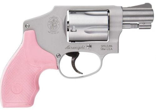 S&W Model 642 Airweight  Pink/Stainless 38 Special Revolver