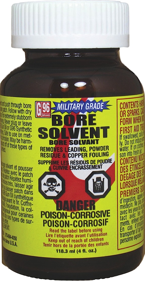 G96 Military Grade Bore Solvent Bore Cleaner 4 oz