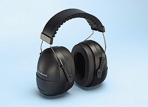 Elvex Corp Ultrasonic Earmuff Black