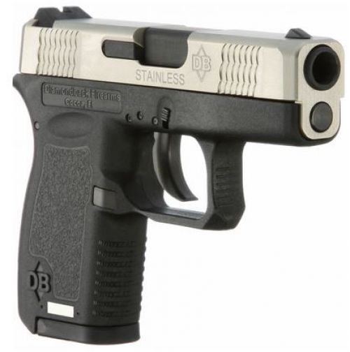 Diamondback DB380 SS DAO 380 ACP 2.8 6+1 Blk Poly Grip/Frame SS