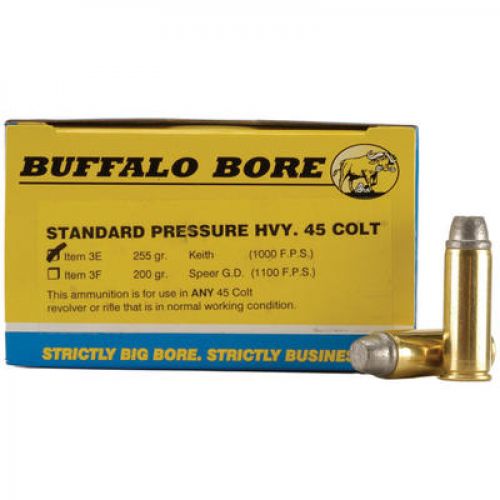 Buffalo Bore Ammunition Handgun 45 Colt Soft Cast 255