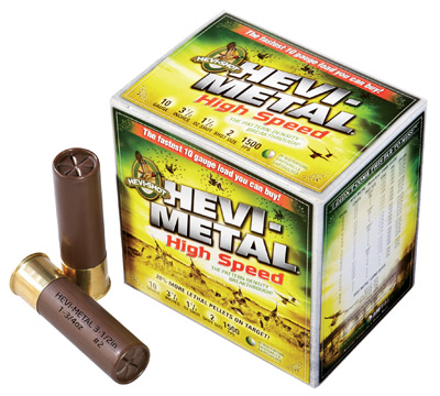 Hevishot Hevi-Metal Fast 10 ga 3.5 1.5 oz BBB Round