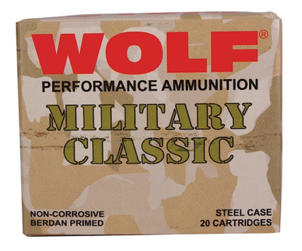 Wolf Military 30-06 Springfield Soft Point 168Gr. - 500 Rnds