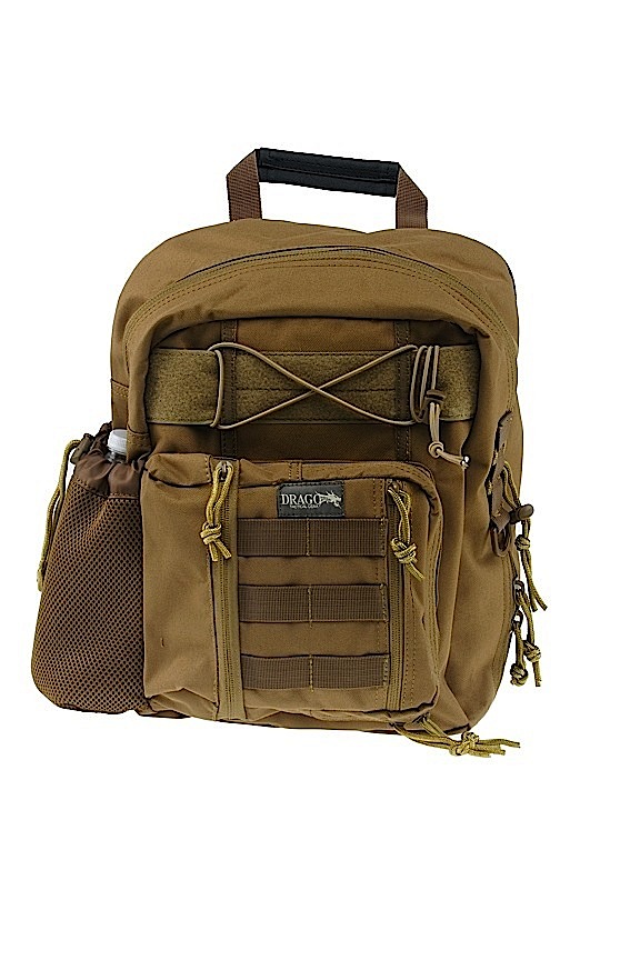 Drago Gear 14304TN Spec Combat Backpack 600 Denier Polyester Tan