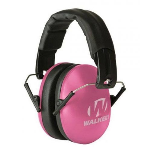 Walkers Game Ear Youth & Women Folding Ear Muff 27 dB Pink