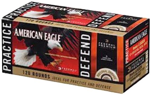 Federal Practice/Defend Combo 380 ACP 90GR FMJ/95GR JHP 120Box/4Case